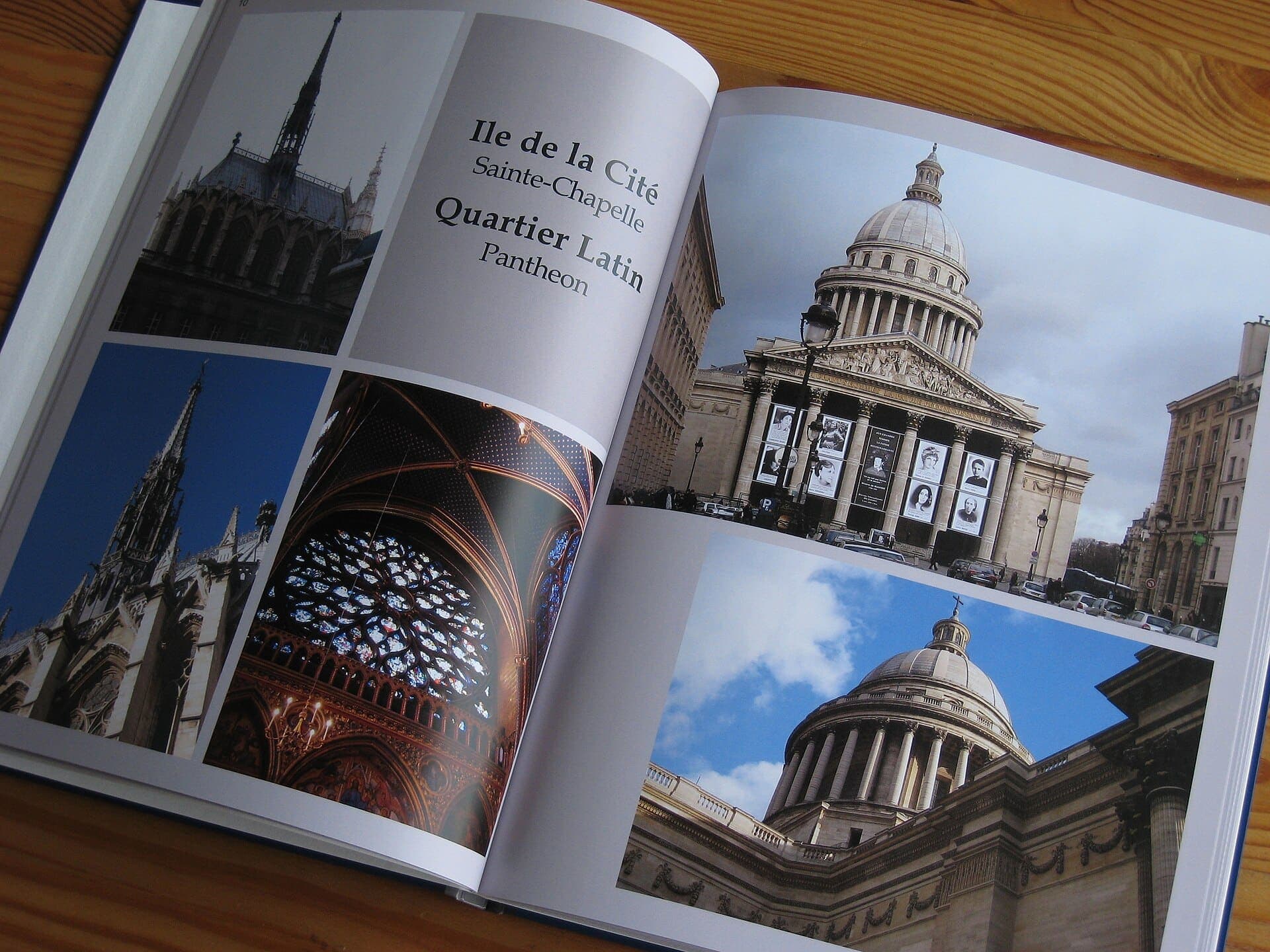 Placeholder — open live photo book pages showing wedding photography